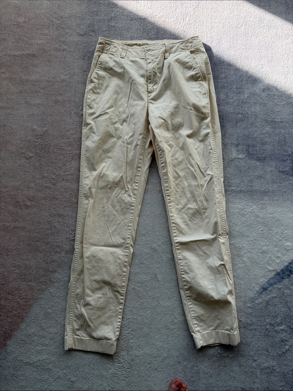 GAP Women’s Light Beige Straight Chinos